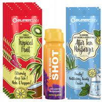 Supertan Tropical Fruit 5x 15ml Mocny Tingle Bronzer + Gratisy
