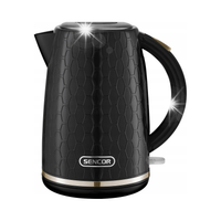Czajnik Elektryczny Sencor SWK7201BK 1,7Litr 2200W ELEGANCKI STYLOWY CZARNY