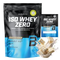 BIOTECH USA ISO WHEY ZERO 500g BIAŁKO IZOLAT WPI NA MASE + GRATIS!