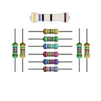 10x rezystor 470 Ohm tolerancja 1% moc 1/4W 470R