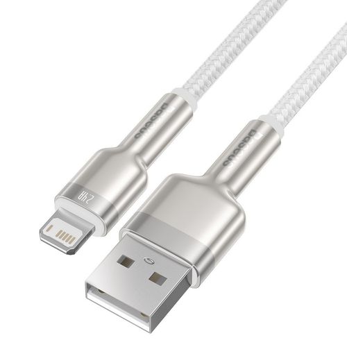 kabel usb do lightning baseus cafule, 2.4a, 1m (biały) na Arena.pl