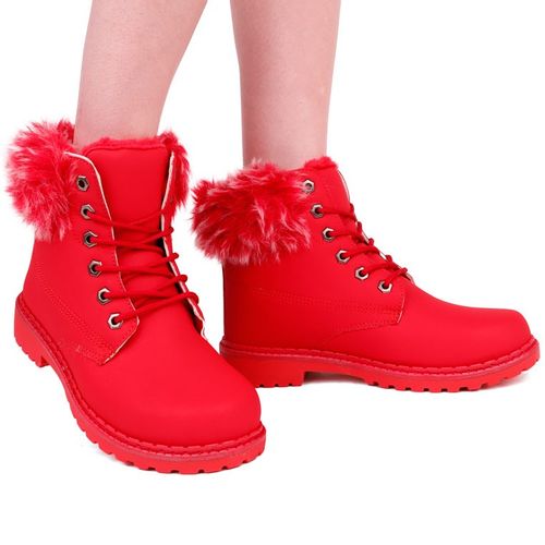 Trapery ocieplane czerwone 6 Agace 39 Czerwony na Arena.pl