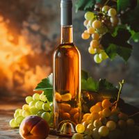 Plakat 30x30cm Bursztynowe Wino