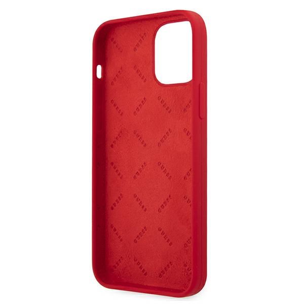 Etui Guess do iPhone 12 Pro Max, Czerwony zdjęcie 7