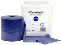 TAŚMA GUMA THERABAND NIEBIESKA 1,5M ZESTAW ĆWICZEŃ