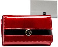 portfel damski sk h29-2-sh-1226 red