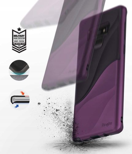 ETUI RINGKE WAVE GALAXY NOTE 9 + 3X FOLIA RINGKE na Arena.pl