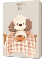 Obraz 40x60cm Wzory dla Dzieci, Dziewczynki i Chłopca - Kocyk