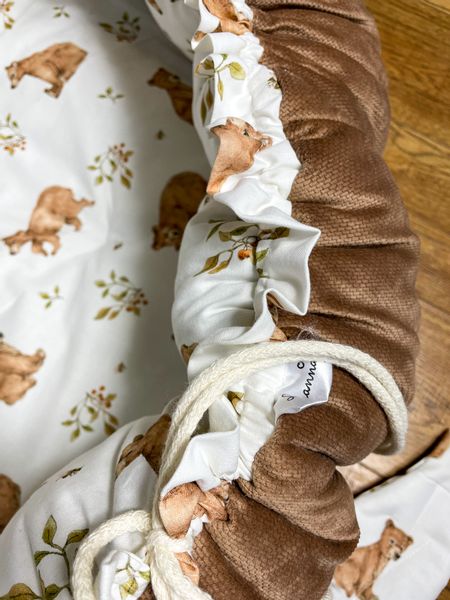 mato kojec matokojec mata kojec bawełna velvet gniazdo zdjęcie 2