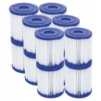 Filtry do pompy filtrującej Bestway 58093 12 szt.