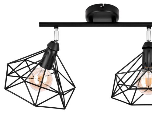 SZACH NOWOCZESNE LAMPY WISZĄCE 2711/Z-B-2 CZARNA LW2 na Arena.pl