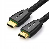 2 x Kabel HDMI - HDMI UGREEN HD118 4K 1.5m (czarny)