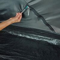 Namiot kempingowy Quechua MH100 FRESH&BLACK XL, 3-osobowy