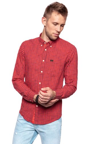 LEE BUTTON DOWN VIBRANT RED L880IESK S na Arena.pl