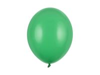 Balony pastelowe zielone szmaragdowe strong, 30 cm 100 szt.