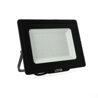 Praktyczny projektor oświetleniowy TOKIO 100W czarny barwa zimnobiała