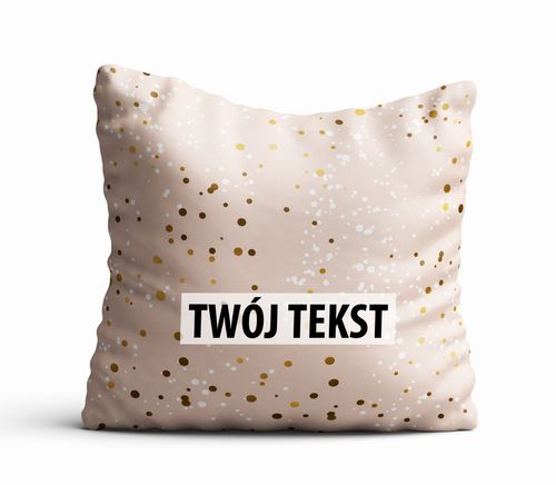 Poduszka Dekoracyjna RÓŻNE  z Twoim napisem R07 na Arena.pl