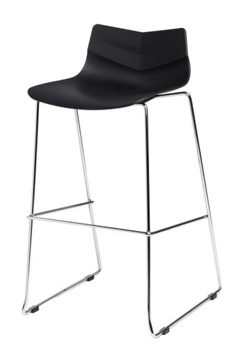 Stołek barowy Leaf czarny  D2 na Arena.pl