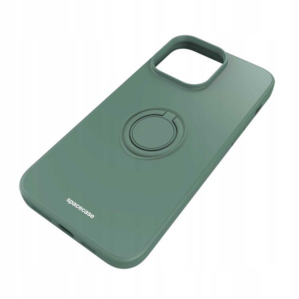 Spacecase Silicone Ring Iphone 14 Pro Max Dark Green zdjęcie 4