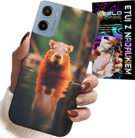 ETUI DO MOTOROLA E15 / G05 - SŁODKA KAPIBARA, CAPIBARA, WIELE WZORÓW