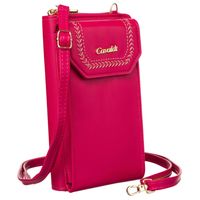 Torebka-portfel 2w1 na długim doczepianym pasku