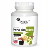 Aliness MORWA BIAŁA EKSTRAKT 4:1 CYNAMON CHROM Odchudzanie Cukrzyca Glukoza