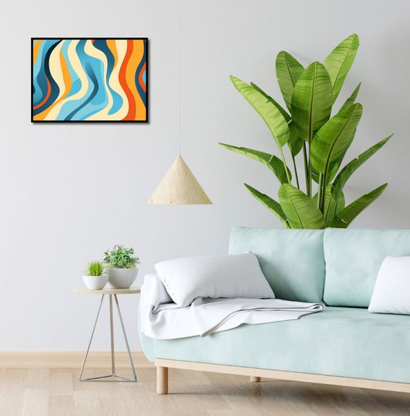 Plakat 55x40cm Tańczące Fale zdjęcie 4