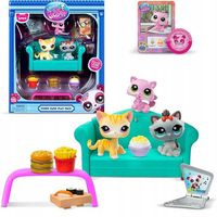 Littlest Pet Shop 3 seria Zestaw Podwieczorek Kotów 00636