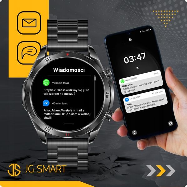 SMARTWATCH MĘSKI ZEGAREK EKG FUNKCJA POMIARU CUKRU AMOLED CIŚNIENIE ROZMOWY zdjęcie 2