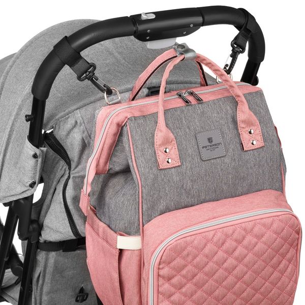 plecak ptn mb3-6012 gray-pink zdjęcie 5