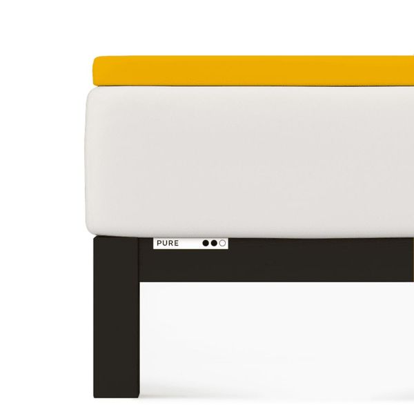 Prześcieradło Topper Schlafgut 120 x 200-130 x 220 cm Yellow Deep 196 zdjęcie 1