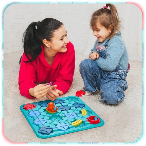 GRA LOGICZNA DLA DZIECI Układanka Labirynt Budowanie Drogi Klocki PREZENT na Arena.pl