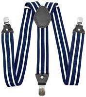 Męskie Mocne Szelki Szerokie Do Spodni Podwójne