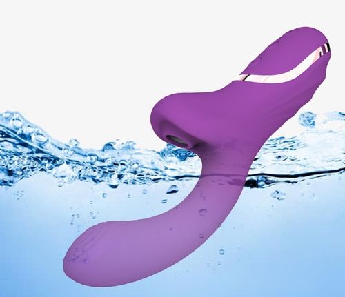 ORGAZMOWY SILIKONOWY SEX WIBRATOR PUNKTU G SSĄCY ŁECHTACZKĘ na Arena.pl