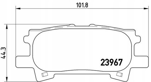 TARCZA HAM TYL 288X10 P BREMBO na Arena.pl