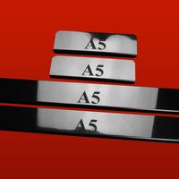 Listwa progowa AUDI A5 B8 Stal nierdzewna 304 połysk 4szt