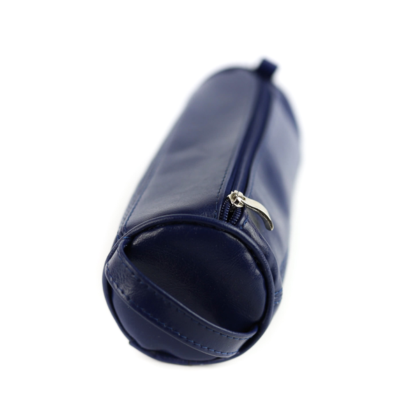 078 Piórnik okrągły duży-granat KEMER zdjęcie 2