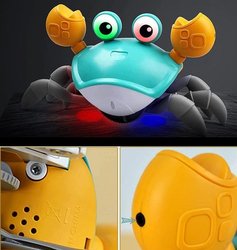 KRAB ŁAZIK PEŁZAJĄCY INTERAKTYWNY Z DZWIĘKIEM i ŚWIATŁEM LED na Arena.pl