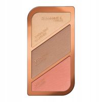 Rimmel Paleta do Konturowania Twarzy 3w1 002 Coral