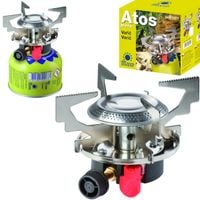 kuchenka turystyczna na gaz na kartusze gazowe (gwint lub zawór) atos