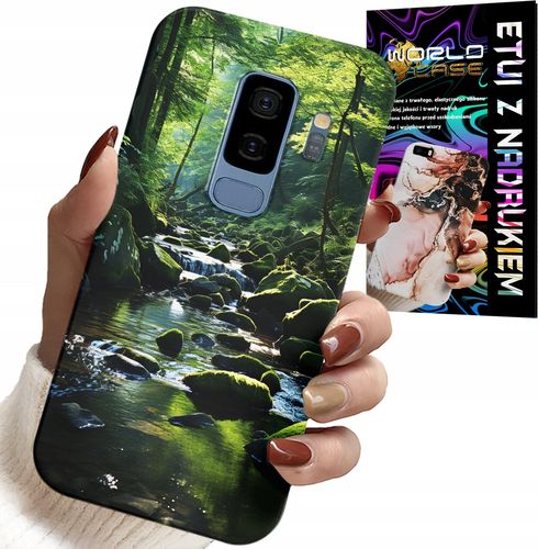 ETUI DO SAMSUNG GALAXY S9 PLUS - LAS RZEKA STRUMIEŃ PRZYRODA WIDOKI na Arena.pl