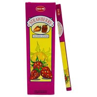 kadzidełka zapachowe hem strawberry box 25 opakowań