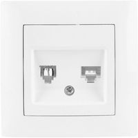 GNIAZDO PRĄDOWE VCX WESA LC 42 PODTYNKOWE Z BOLCEM