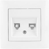 GNIAZDO PRĄDOWE VCX WESA LC 42 PODTYNKOWE Z BOLCEM