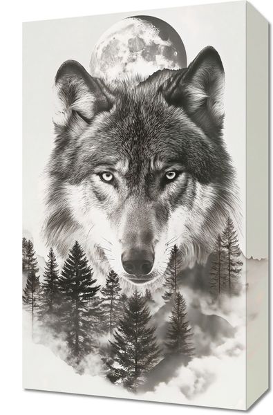 Obraz 30x50cm Wilczy Duch Lasu zdjęcie 1