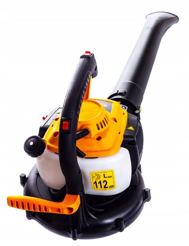 DMUCHAWA SPALINOWA OGRODOWA ODKURZACZ DO LIŚCI 45 L + OLEJ METALOWY NÓŻ na Arena.pl