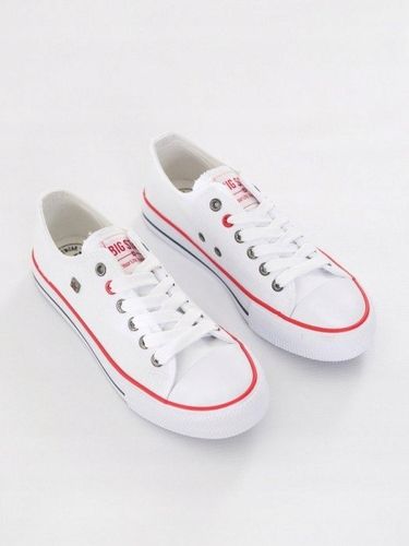 BIG STAR BIAŁE DAMSKIE TRAMPKI T274022 NISKIE 40 na Arena.pl