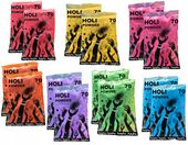 AŻ 14szt. Kolorowy PROSZEK HOLI Festiwal Mix Kolorów spieralny 70g 14szt.