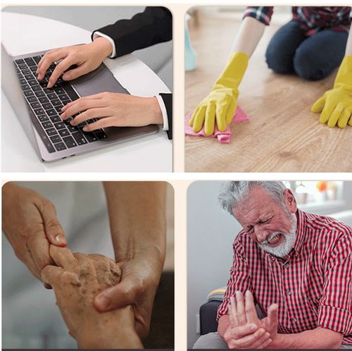 Masażer DŁONI ZIMNYCH RĄK NADGARSTKÓW 360 ° AKUPRESURA REHABILITACJA na Arena.pl