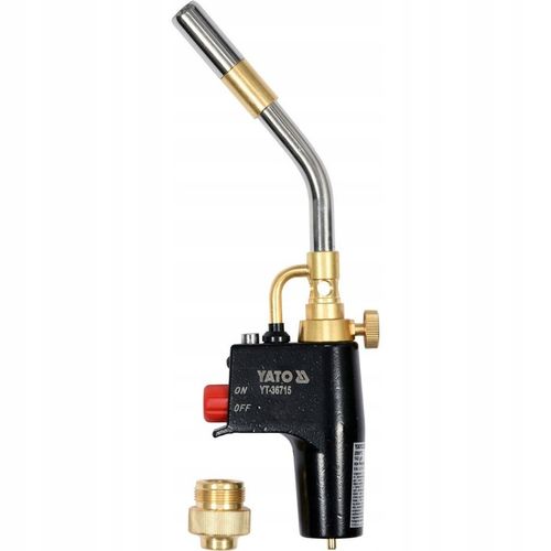 PALNIK GAZOWY TURBO MAPP/PROPAN PIEZO 2 KW + 3 GAZY KARTUSZ 600ML na Arena.pl